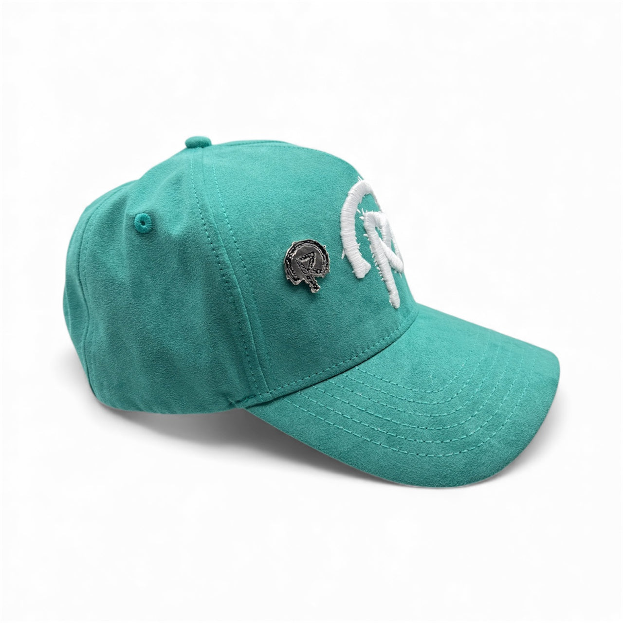 Suede Relations Logo Cap [Green-Teal]