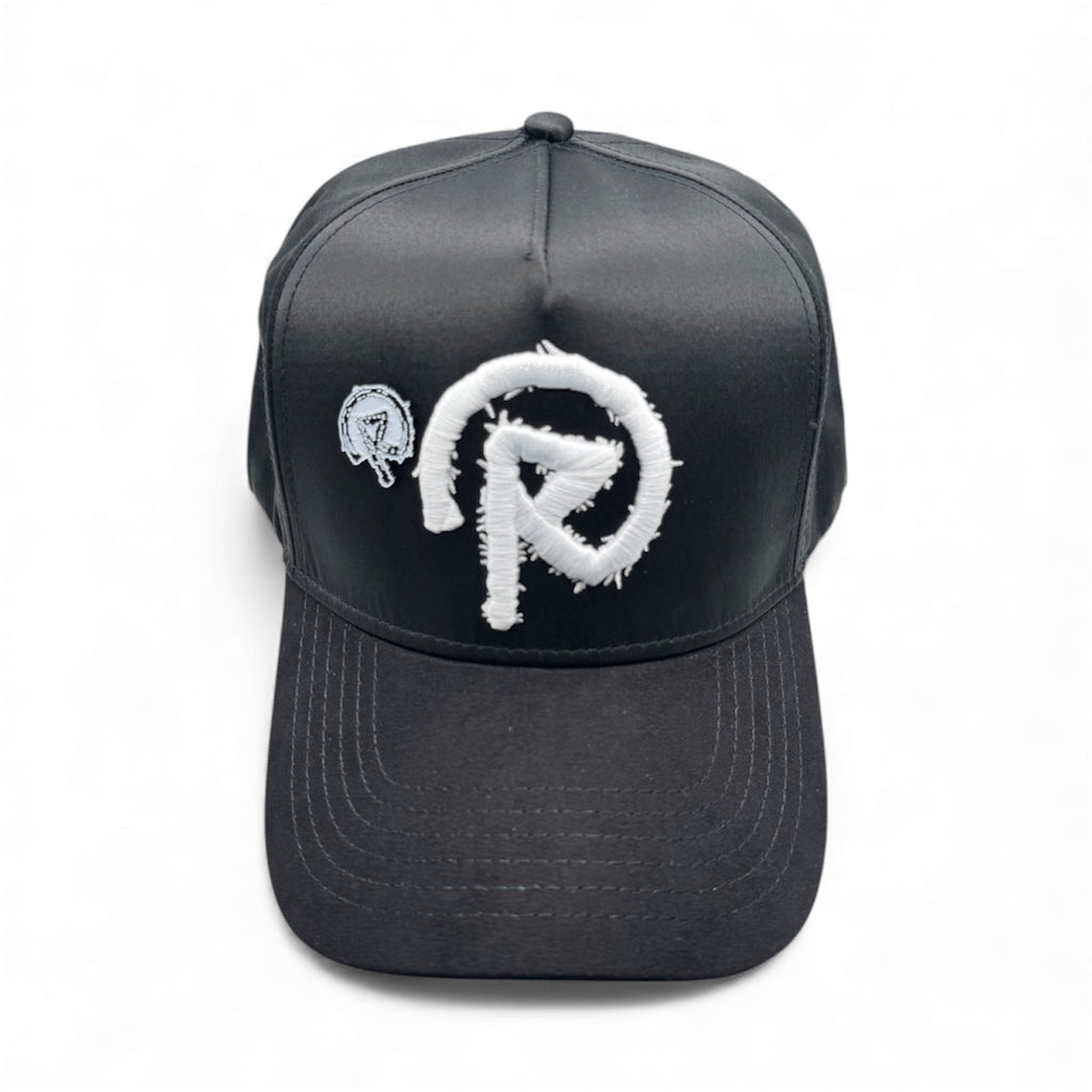 Satin Relations Logo Cap [Black]