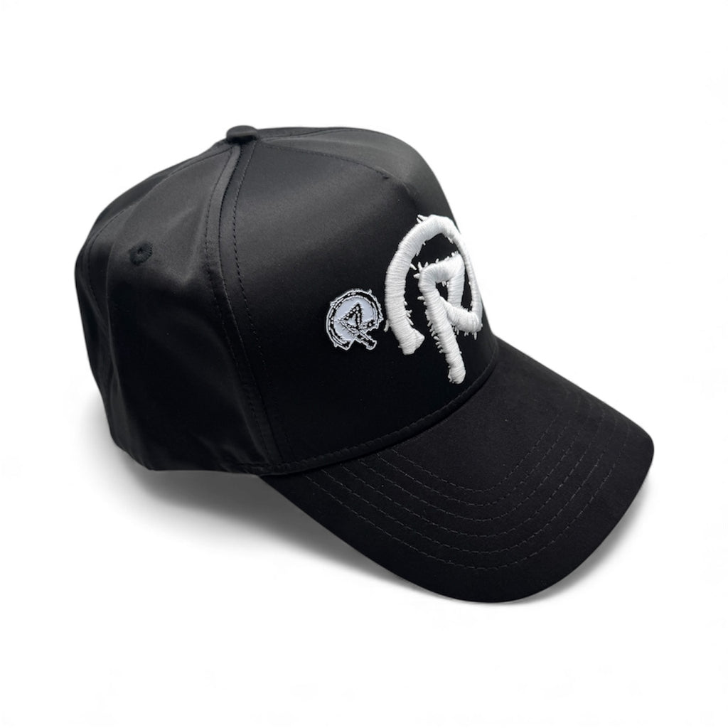 Satin Relations Logo Cap [Black]